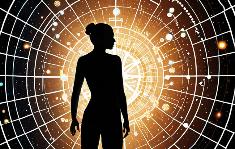 "A visually compelling image demonstrating the power of consumer behavior data. A human silhouette stands before a vast, interconnected network of glowing data points and intricate visualizations, resembling a digital ocean. A radiant 'compass' emerges from the data, its needle pointing definitively towards a conceptual new product on the horizon. The scene should convey the discovery of hidden consumer needs and desires through sophisticated analytics, with elements of various data types (charts, graphs, social media feeds) subtly integrated into the background, suggesting clarity emerging from complexity."