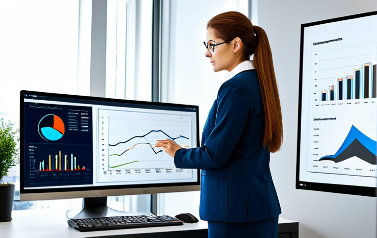 소비자 행동 데이터를 활용한 글로벌 성공 사례 연구와 분석 - E-commerce Professional**
A professional e-commerce specialist analyzing consumer behavior data on ...