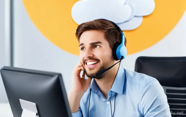 소비자 불만 유형별 대응 전략 - **Prompt 1: Empathetic Resolution in a Modern Customer Service Setting**
    An image showing a dive...