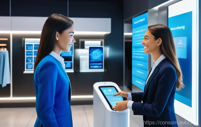 소비자 행동 데이터를 활용한 맞춤형 서비스 개발 - **AI-Powered Personalized Entertainment and Shopping:** A cozy, modern living room scene with a pers... 소비자 행동 데이터를 활용한 맞춤형 서비스 개발 - **AI-Powered Personalized Entertainment and Shopping:** A cozy, modern living room scene with a pers...