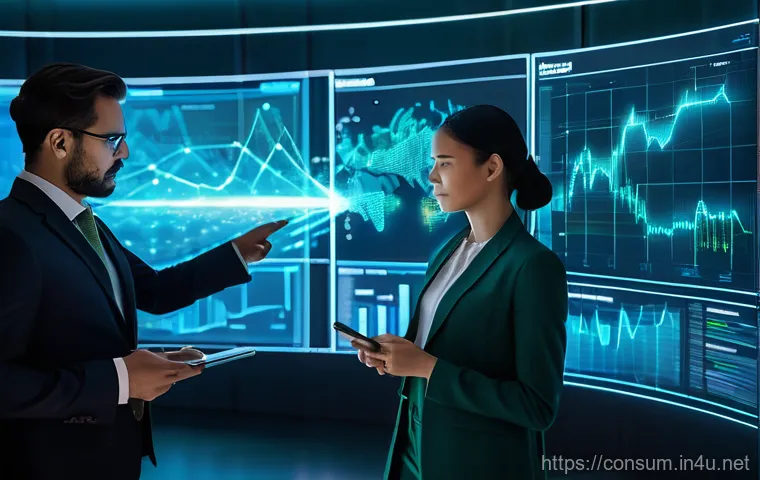 소비자 행동 데이터를 활용한 맞춤형 마케팅 - **Prompt 1: Personalized Customer Experience Driven by Data**
    A young woman in a stylish, smart ...