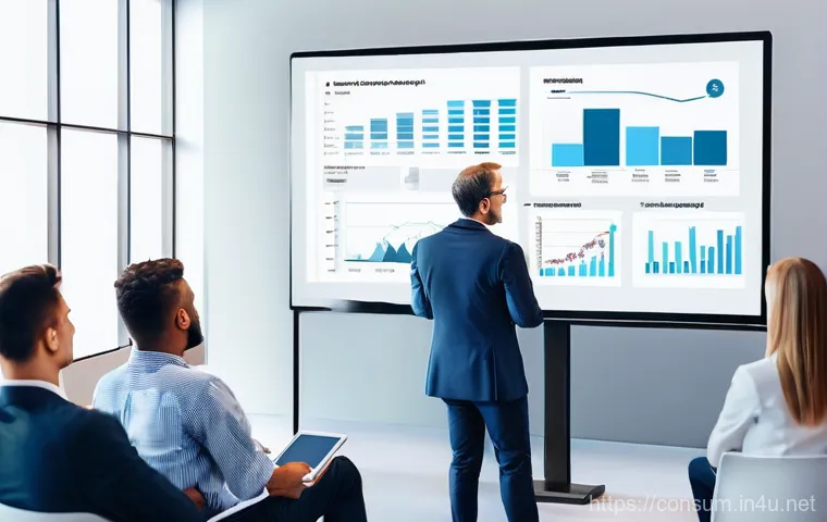 소비자 보호와 관련된 혁신적 연구 동향과 사례 분석 - **Prompt:** A diverse group of people, including a young woman, a middle-aged man, and an older woma...