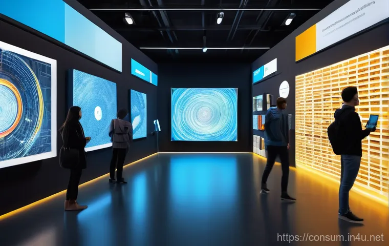 소비자 행동 데이터를 활용한 신제품 혁신 전략 연구와 분석 - **Prompt 1: The Digital Footprint and Unveiling Consumer Desires**
"A visually striking, modern ...